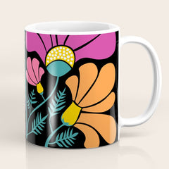 70s Disco Garden Coffee Mug