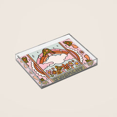 20. Judgment Tarot Mushroom Acrylic Tray