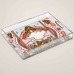 20. Judgment Tarot Mushroom Acrylic Tray