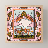 20. Judgment Tarot Mushroom Mini Art Print