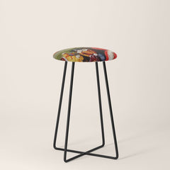A Merry Christmas' Vintage Cat Art by Louis Wain Stool