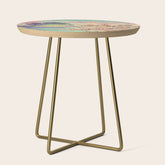 A Closer Look at Kukuyediyo (Series III of IV) - Nature Landscape Side Table