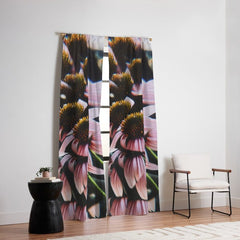 a dreamy summer solstice Window Curtain