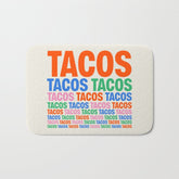 253 Tacos Bath Mat
