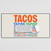 253 Tacos Desk Mat