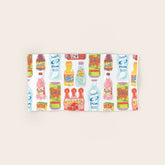 90s Drinks Bath Towel