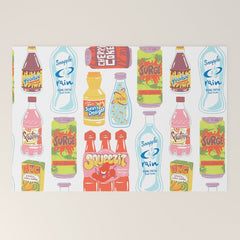 90s Drinks Welcome Mat