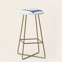 1941 PORTOFINO Italy Travel Poster Stool