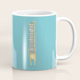 A Book Lover (blue) Coffee Mug
