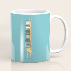 A Book Lover (blue) Coffee Mug