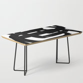 A Heavy Thought White Background Coffee Table