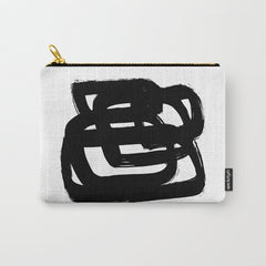 A Heavy Thought White Background Carry All Pouch