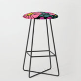 70s Disco Garden Stool