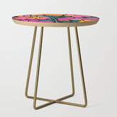 70s Disco Garden Side Table