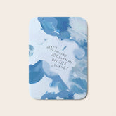 "Here's To Finding Joy, Every Day On The Journey" Bath Mat