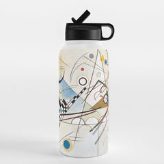 "Composition 8" by Wassily Kandinsky, 1920s Water Bottle