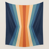 70's Retro Reflection Wall Tapestry