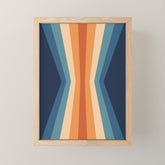 70's Retro Reflection Mini Art Print