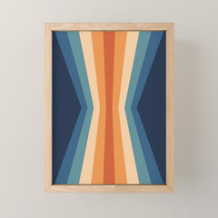 70's Retro Reflection Mini Art Print