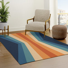 70's Retro Reflection Rug