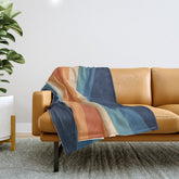 70's Retro Reflection Throw Blanket