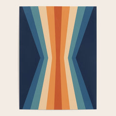 70's Retro Reflection Poster