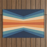 70's Retro Reflection Outdoor Rug