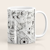 1932 Night-Club Map of Harlem, NY Centerfold from Manhattan Weekly by Elmer Simms Campbell Coffee Mug
