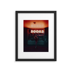 "books!" Framed Art Print