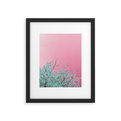 "cherry blossoms" Framed Art Print