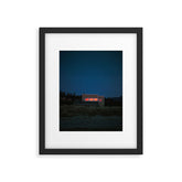 "sundown" Framed Art Print