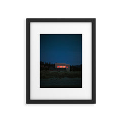 "sundown" Framed Art Print
