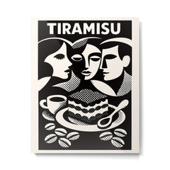 1920s Tiramisu Art Deco Metal Print