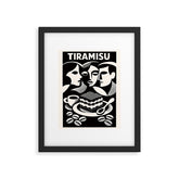 1920s Tiramisu Art Deco Framed Art Print