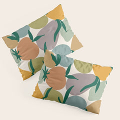 2025 EARTHY FRUIT MARKET CALENDAR Pillow Sham
