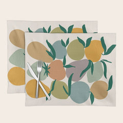 2025 EARTHY FRUIT MARKET CALENDAR Placemat