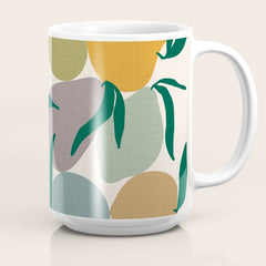 2025 EARTHY FRUIT MARKET CALENDAR Coffee Mug