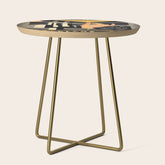 1930's Waldorf Astoria Hotel NYC The Starlight Roof, Champagne Wine Card Vintage Poster Side Table