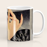 1930's Waldorf Astoria Hotel NYC The Starlight Roof, Champagne Wine Card Vintage Poster Coffee Mug