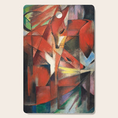 "The Foxes" by Franz Marc, 1913 Cutting Board
