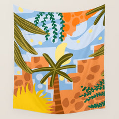 A Beautiful Day Begins With A Beautiful Mindset Wall Tapestry