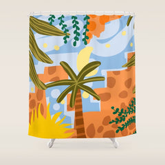 A Beautiful Day Begins With A Beautiful Mindset Shower Curtain