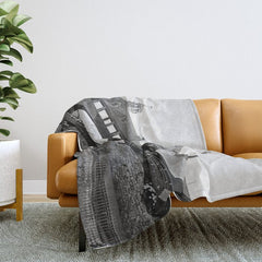 1890 Narragansett Towers & Casino, Narragansett, Rhode Island Throw Blanket
