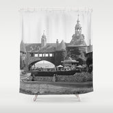 1890 Narragansett Towers & Casino, Narragansett, Rhode Island Shower Curtain
