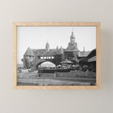1890 Narragansett Towers & Casino, Narragansett, Rhode Island Mini Art Print