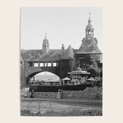 1890 Narragansett Towers & Casino, Narragansett, Rhode Island Poster