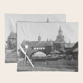 1890 Narragansett Towers & Casino, Narragansett, Rhode Island Placemat