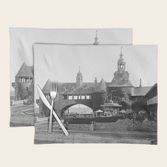 1890 Narragansett Towers & Casino, Narragansett, Rhode Island Placemat