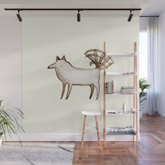 "I'm So Happy" - Dog Wall Mural