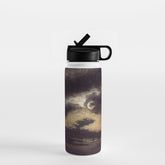 "Clouds in Moonlight" by Knud Baade, 1843 Water Bottle